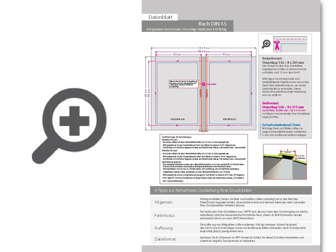 Product Bild buch_hardcover_mit_geradem_r__cken__din_a5_hoch__umschlag_4_0-farbig_cmyk__inhalt_304_seiten_1_1-farbig_schwarz